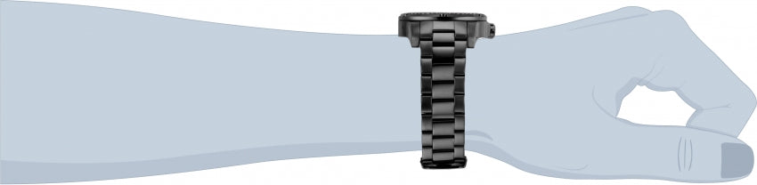 Specialty Black Dial / Black Stainless Steel Bracelet Black Dial