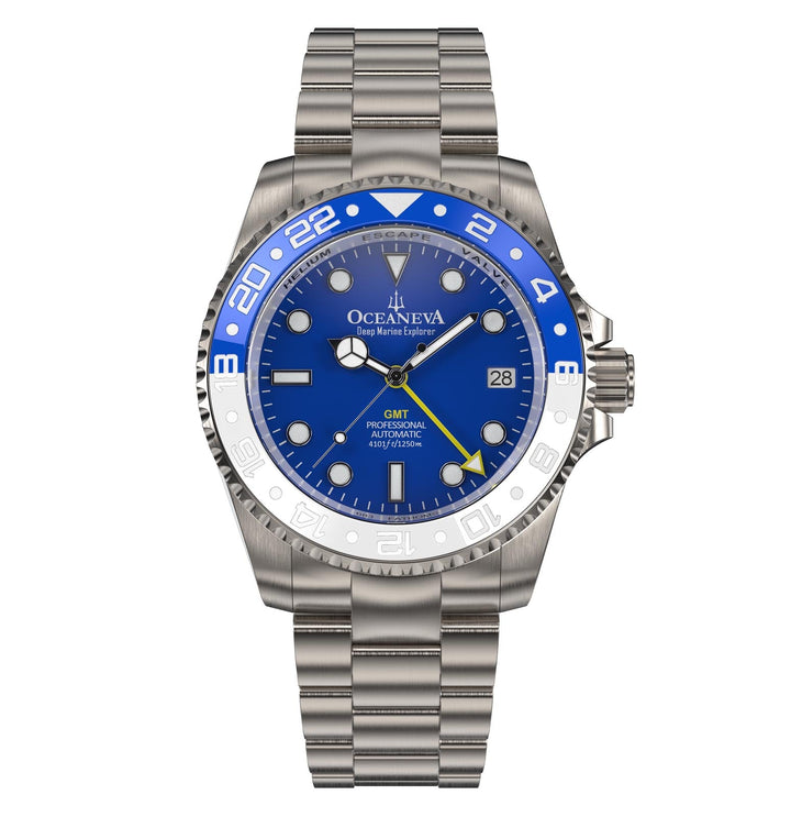 Deep Marine Explorer II Blue/White Bezel| Blue Dial