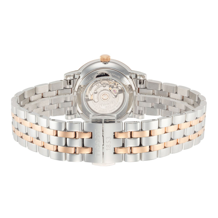 Carson 30mm / Silver / Silver and Rose Gold Silver Dial