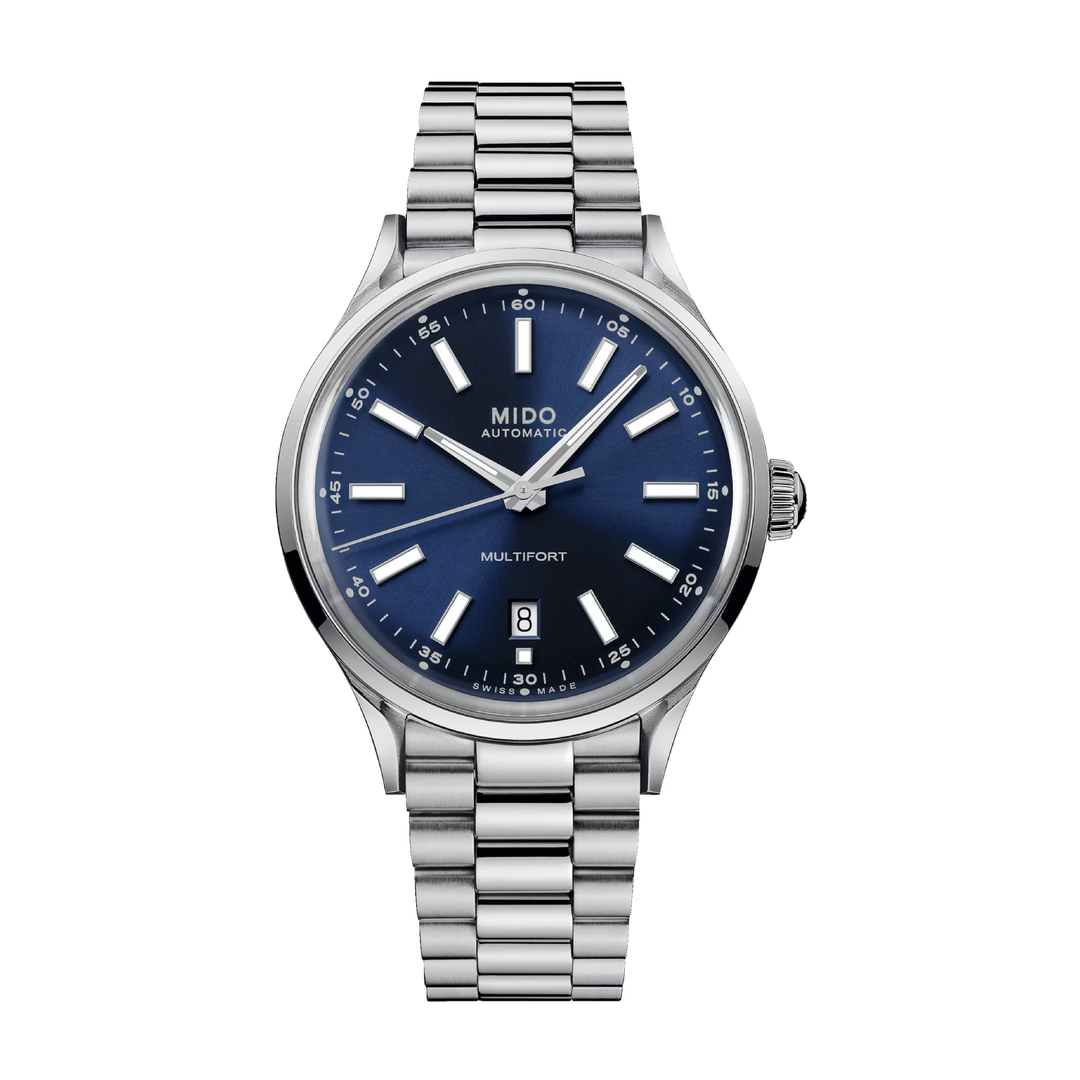 Multifort Patrimony Blue / Stainless Steel | Blue Dial
