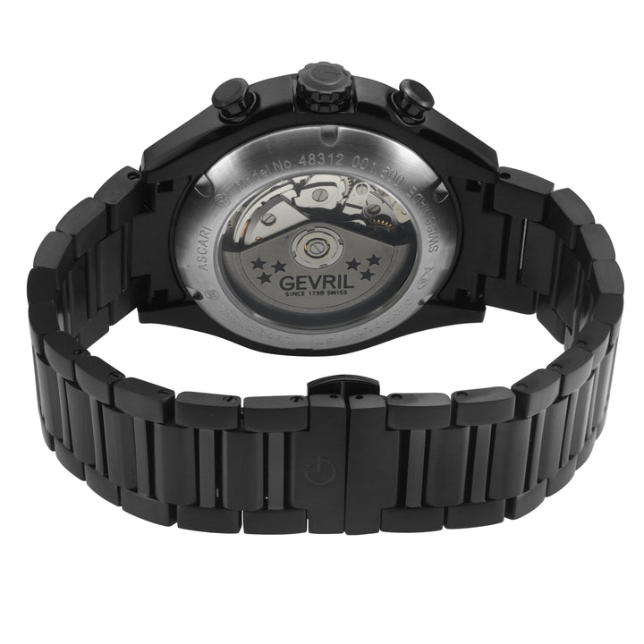 Ascari - Chronograph Swiss made Automatic Chrono Sellita SW500 forged carbon bez
