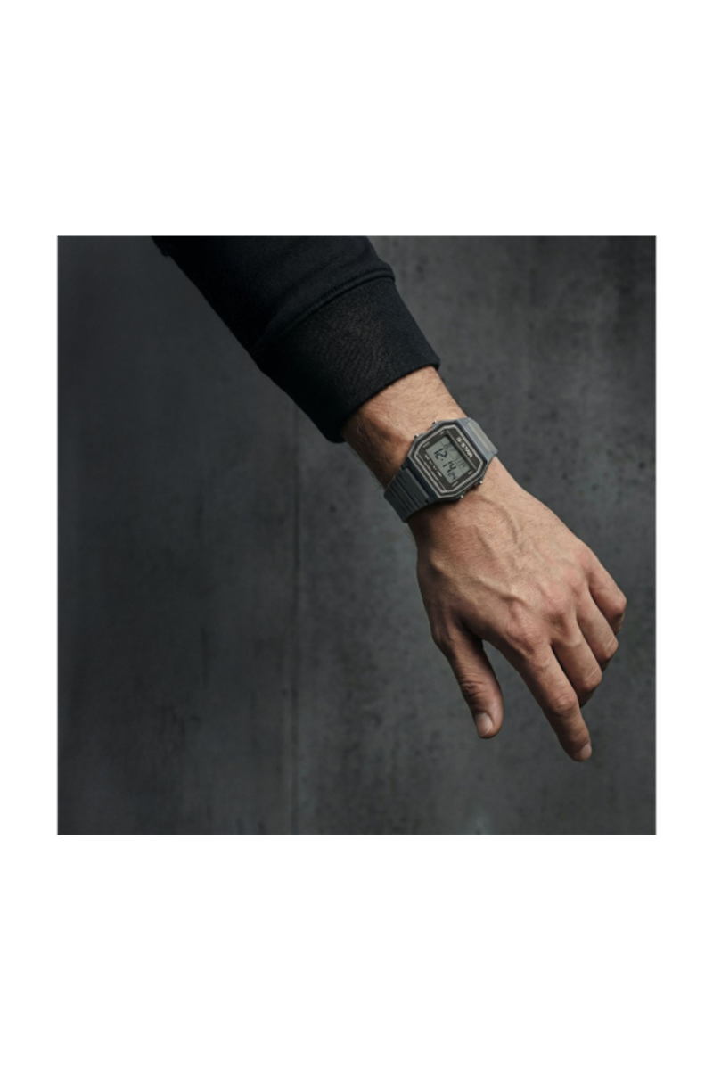 Gridline Digital Gray Dial / Gray Silicone Strap Gray Dial