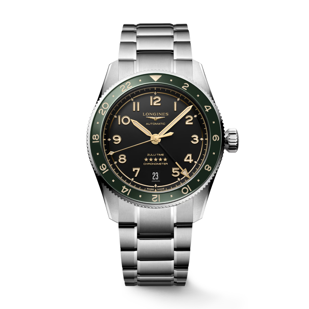 SPIRIT ZULU TIME Black / Stainless Steel | Black Dial