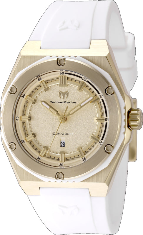 Coral Legacy 36mm / Gold / White Gold Dial