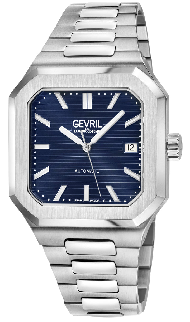 Grand Concourse Swiss Automatic, 316L Stainless Steel Case, Blue Dial, 316L Stai