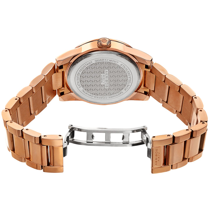 Date Watch Rose Gold Tone/Stainless Steel | Blue Dial