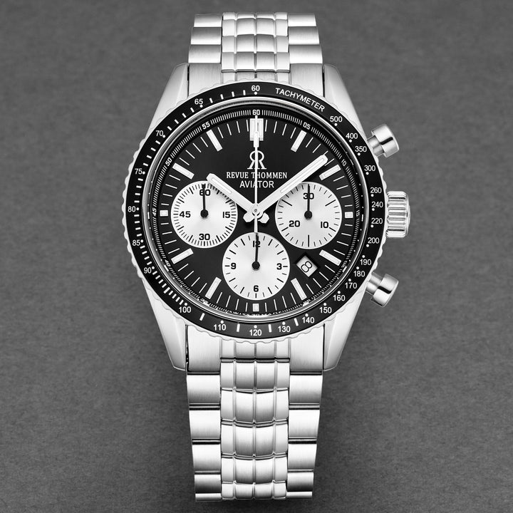 Aviator 17000.6134 / Black | Black Dial