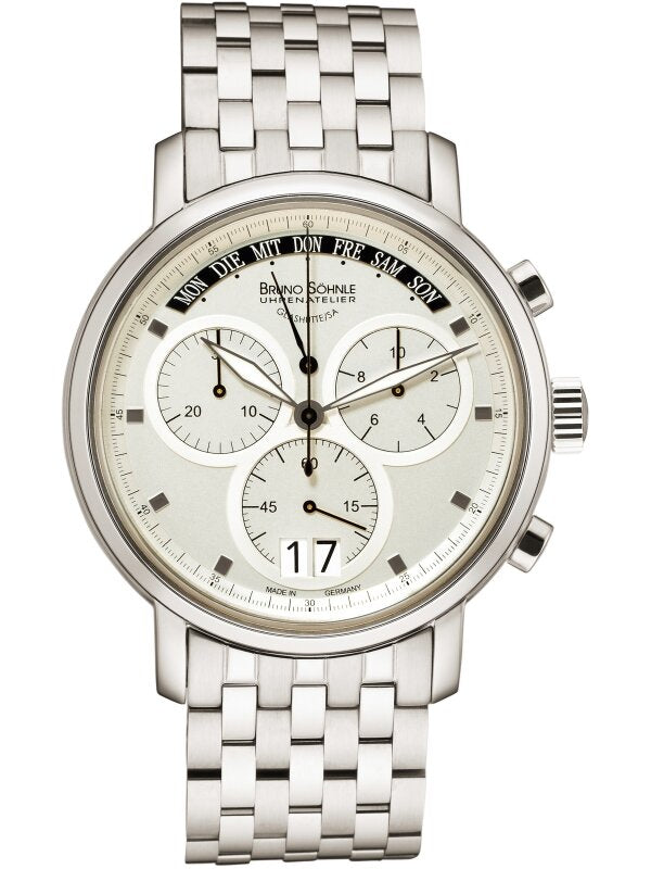 Marcato Beige Dial / Stainless Steel Bracelet Beige Dial