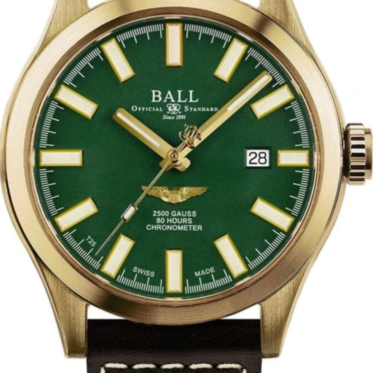 Engineer M Star Magna Green / Leather Green Dial
