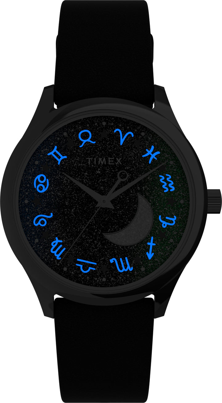 Dress Blue / Leather | Blue Dial