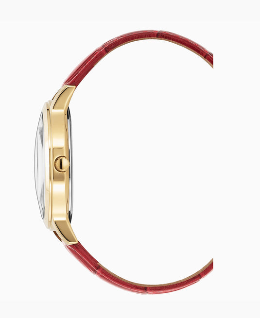 Genesis Red-tone White White Dial