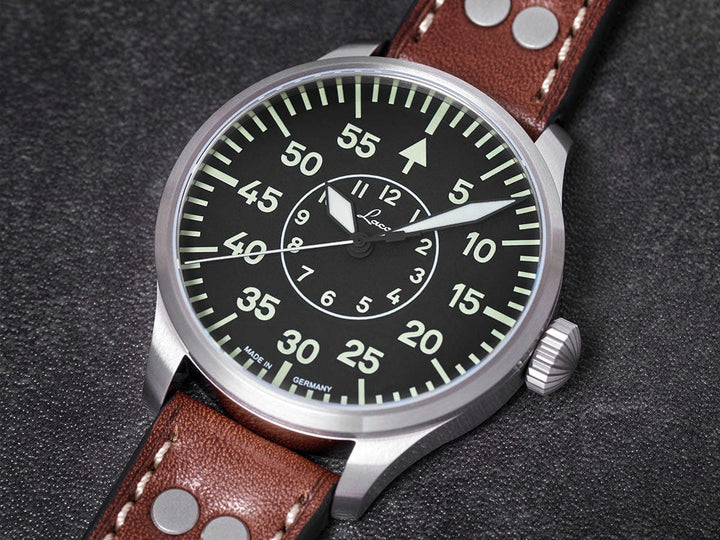 Aachen 39mm B-Type | Black Dial