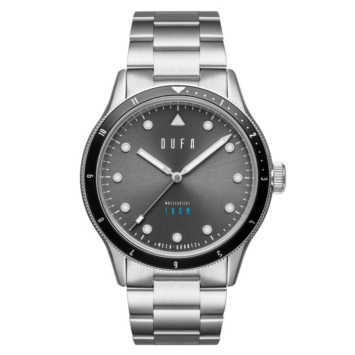TAUCHEN MECA QUARTZ Gray  / Stainless Steel | Gray Dial