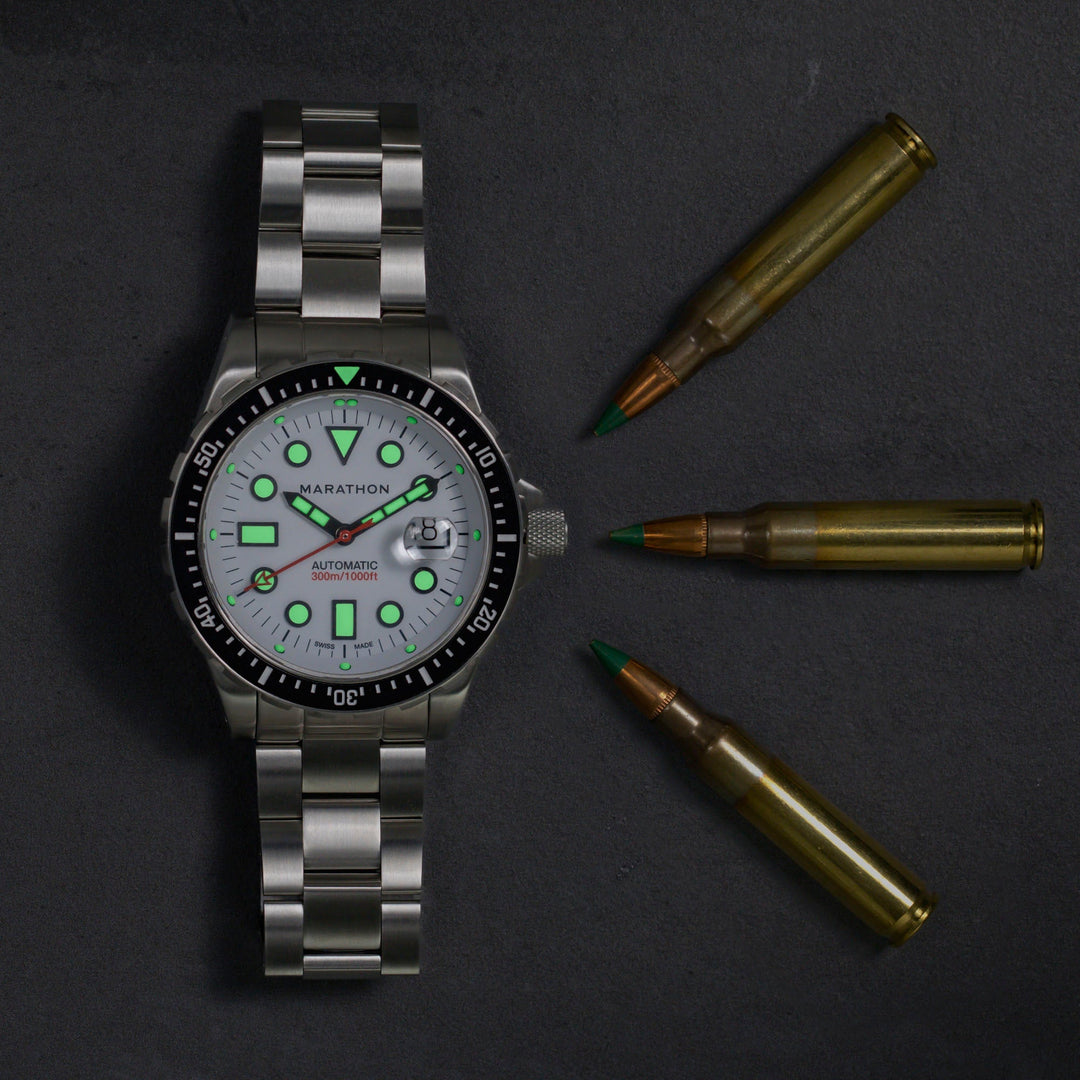 46mm OSAR-D ARCTIC EDITION 46mm Original SAR w/ Date with Stainless Steel Bracel