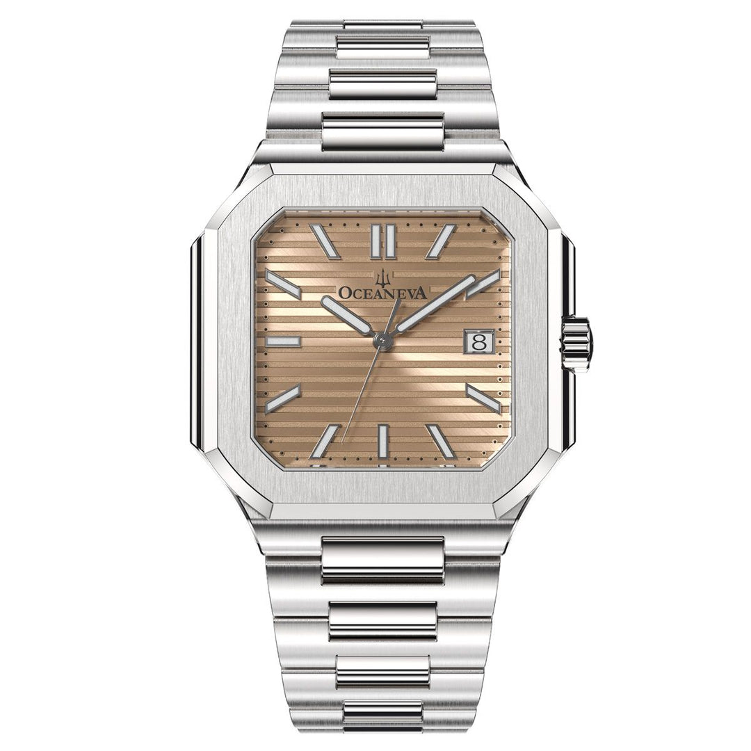 Tenuis Automatic Silver Bezel|Salmon Dial Watch