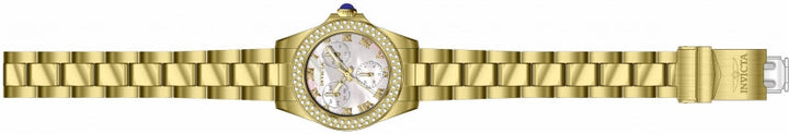 Angel White Dial / Gold-Tone Stainless Steel Bracelet White Dial