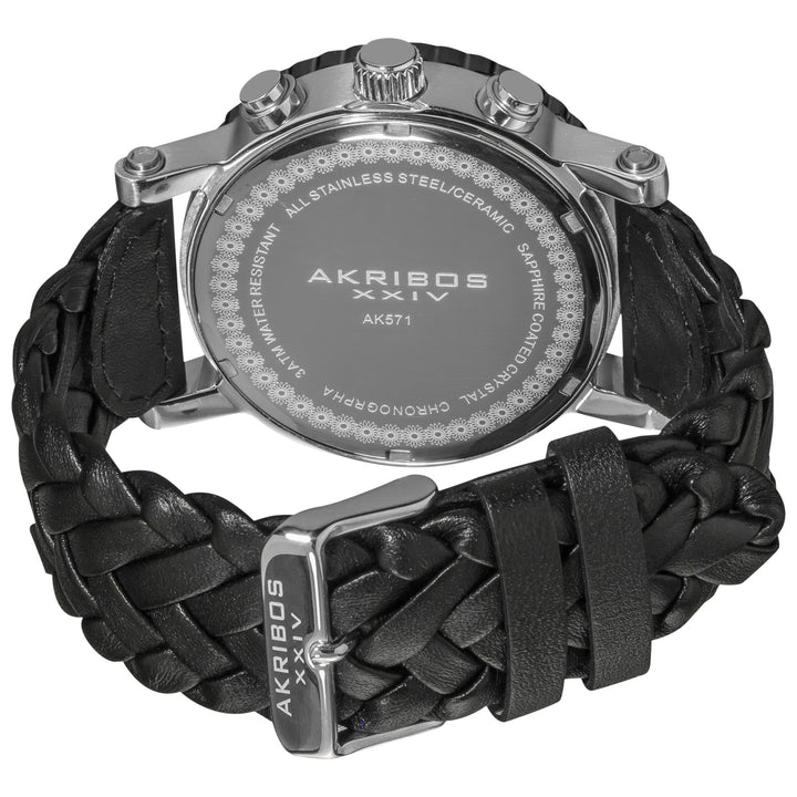 Multifunction Chronograph Silver Tone/Stainless Steel/Fabric | Silver Dial
