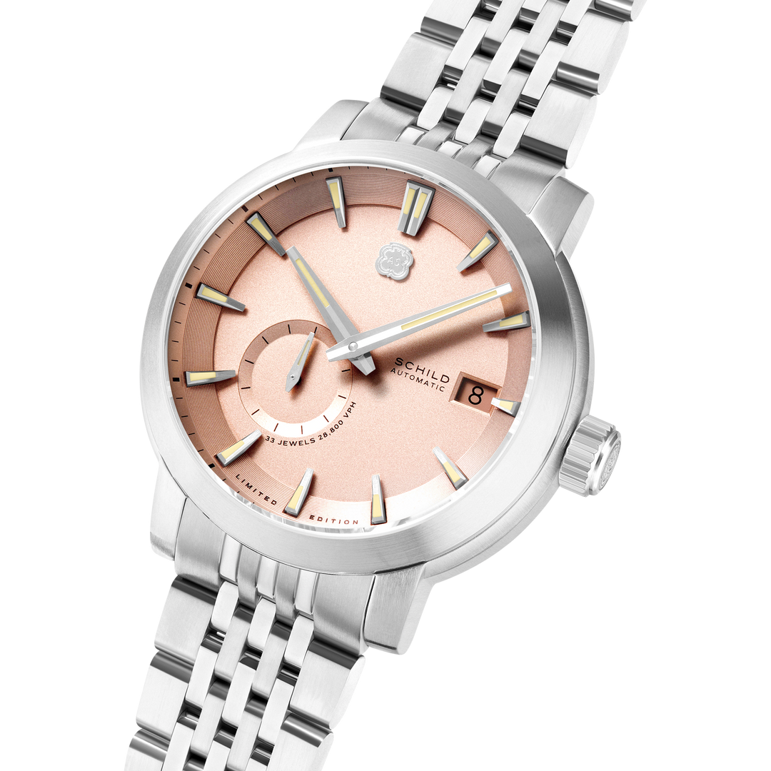 Heinrich Micro Rotor Automatic Limited Edition Rose Gold / Stainless Steel | Ros