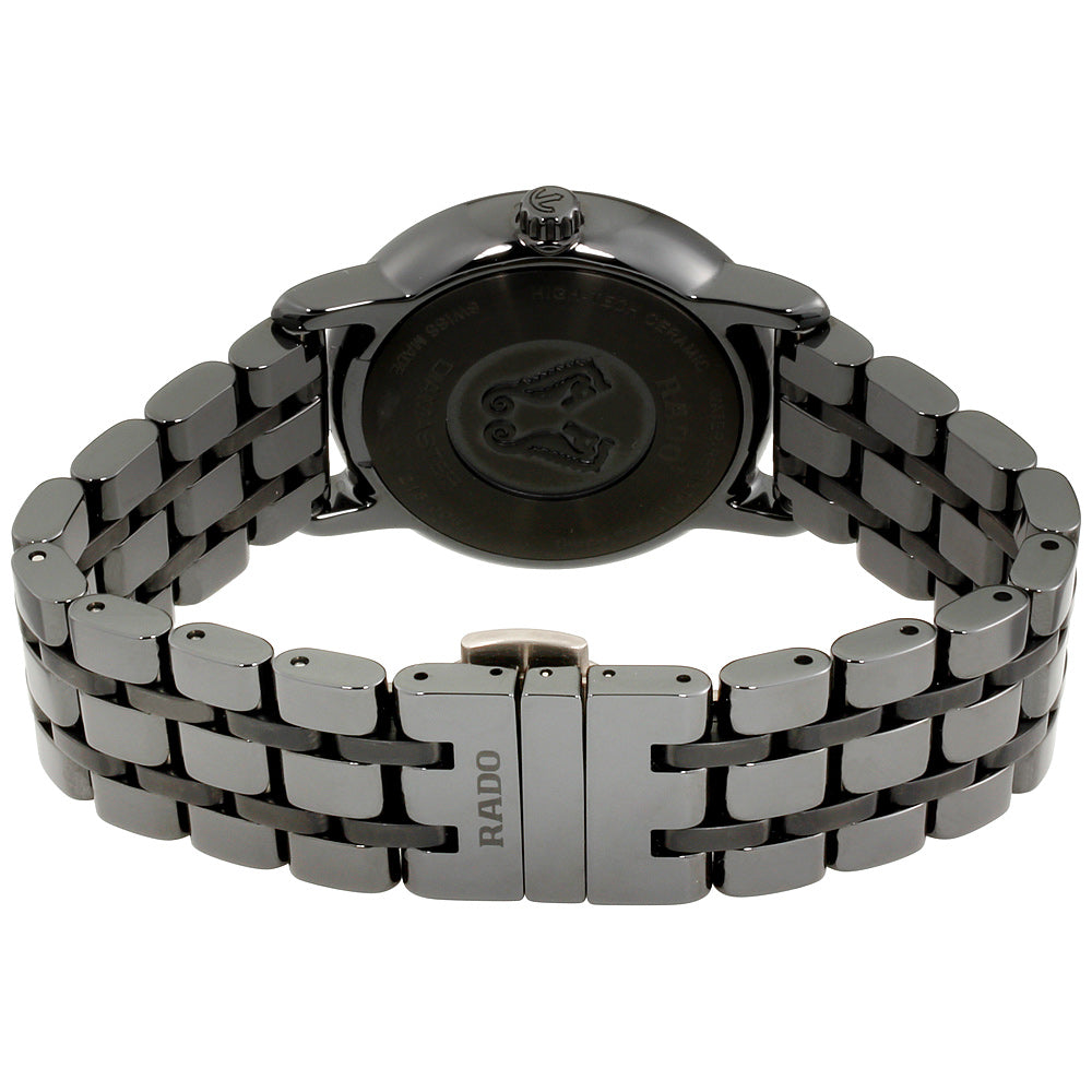 DiaMaster Black Dial Black Ceramic Bracelet 33mm Black Dial