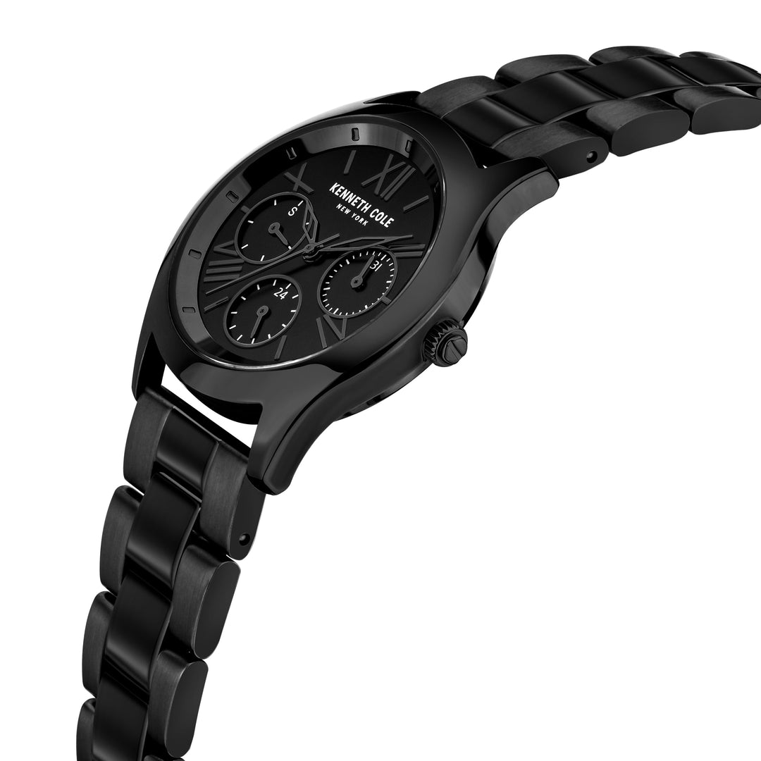 Classic 34mm / Black / Black Black Dial