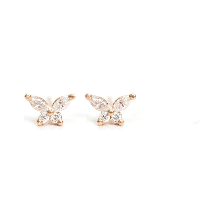 Jessie Diamond Butterfly Studs