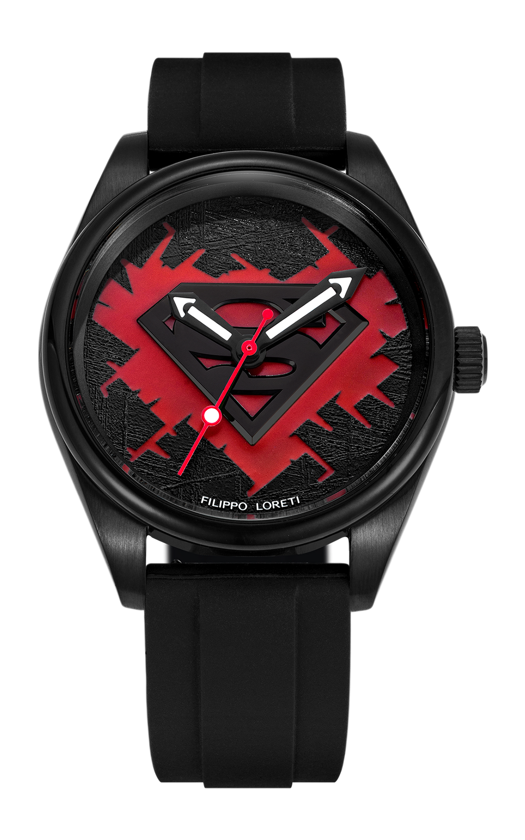 Superman Power 42mm Black - {Extended Ship Time} | Black Deep press Meteorite Pa