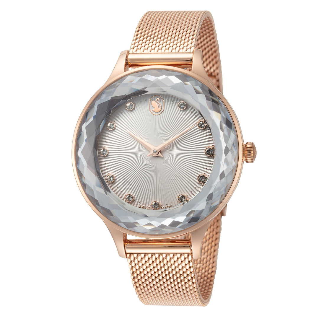Octea Nova 40mm / Silver / Rose Gold | Silver Dial