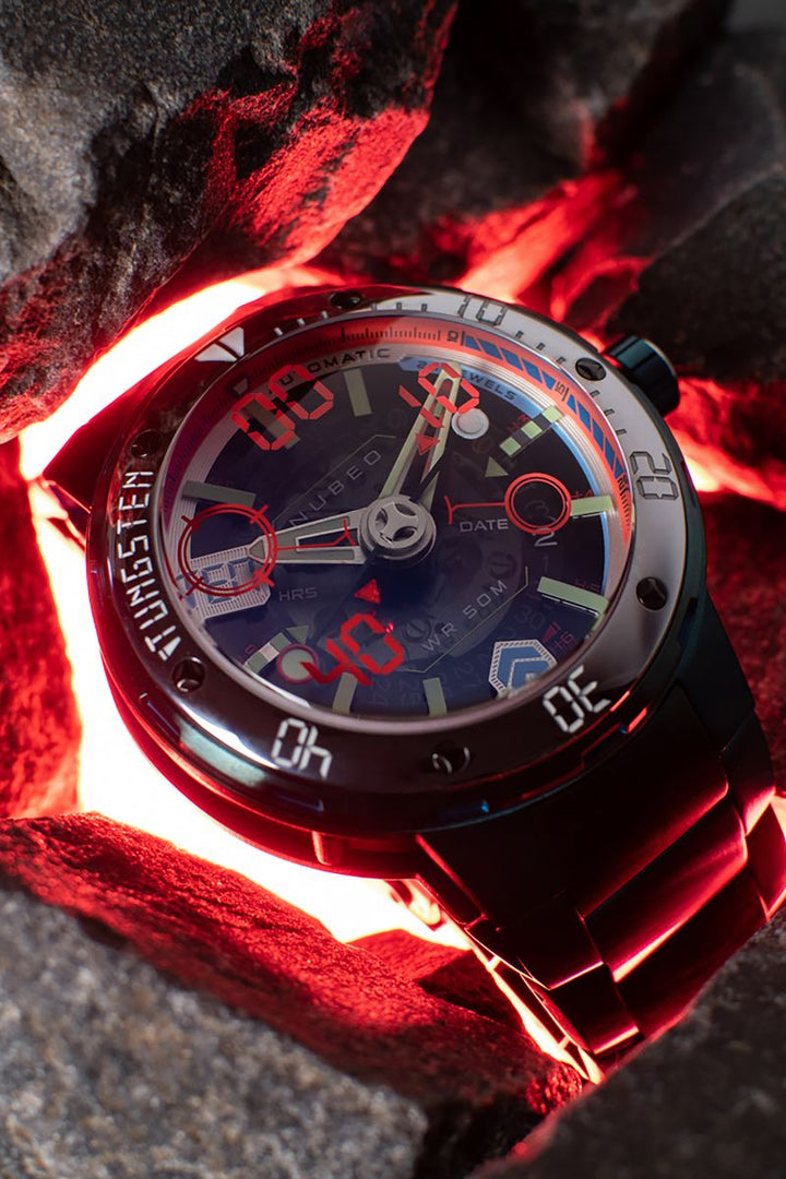 Mariner 9 Automatic Limited Edition Green /Stainless Steel | Black Dial