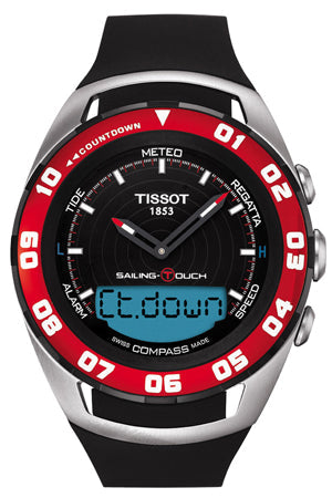 Seastar 1000 Chronograph Black / Red 45mm | Black Dial