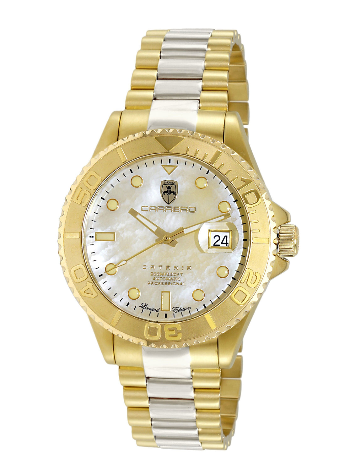 Catania MOP Goldtone-Gold /TT Gold Dial