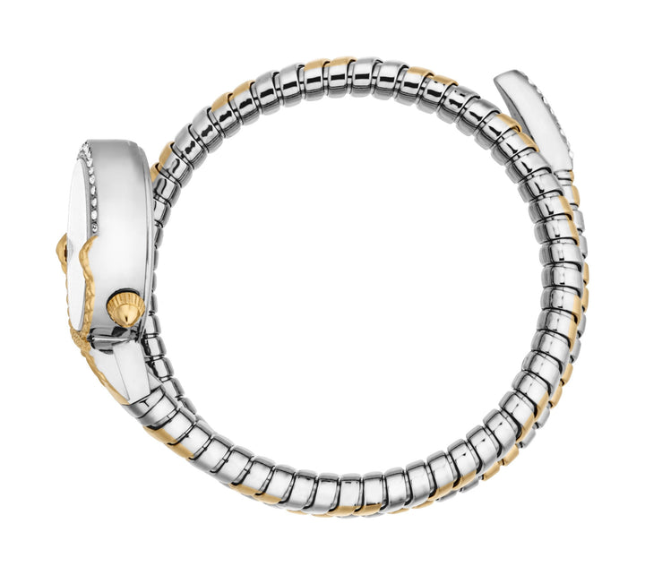 Snake 22mm / Silver / Silver and Gold Silver Dial