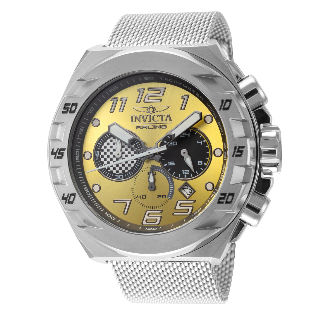 Racing 48 mm / Yellow / Silver Yellow Dial