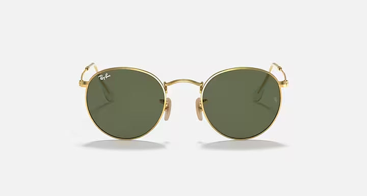 ROUND FLAT LENSES MENS / ARISTA - CRYSTAL GREEN |  Dial