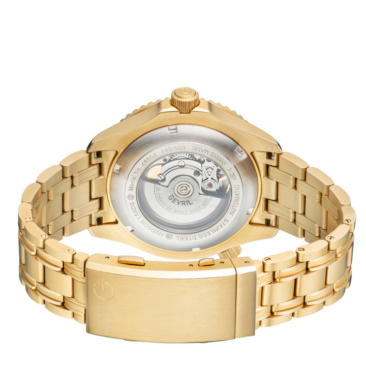 Hudson Yards Sellita SW200 Automatic Swiss Made Watch ceramic bezel helium valve