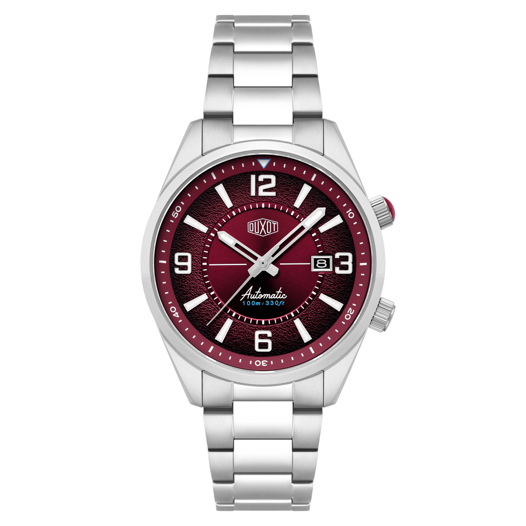 Ascensus Automatic Red / Stainless Steel | Red Dial