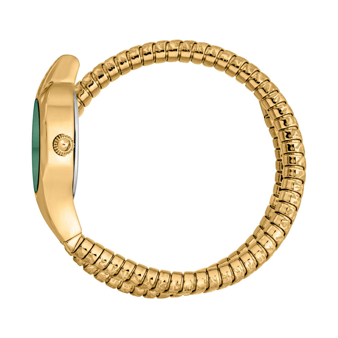 Snake 22mm / Dark Green / Gold Dark Green Dial