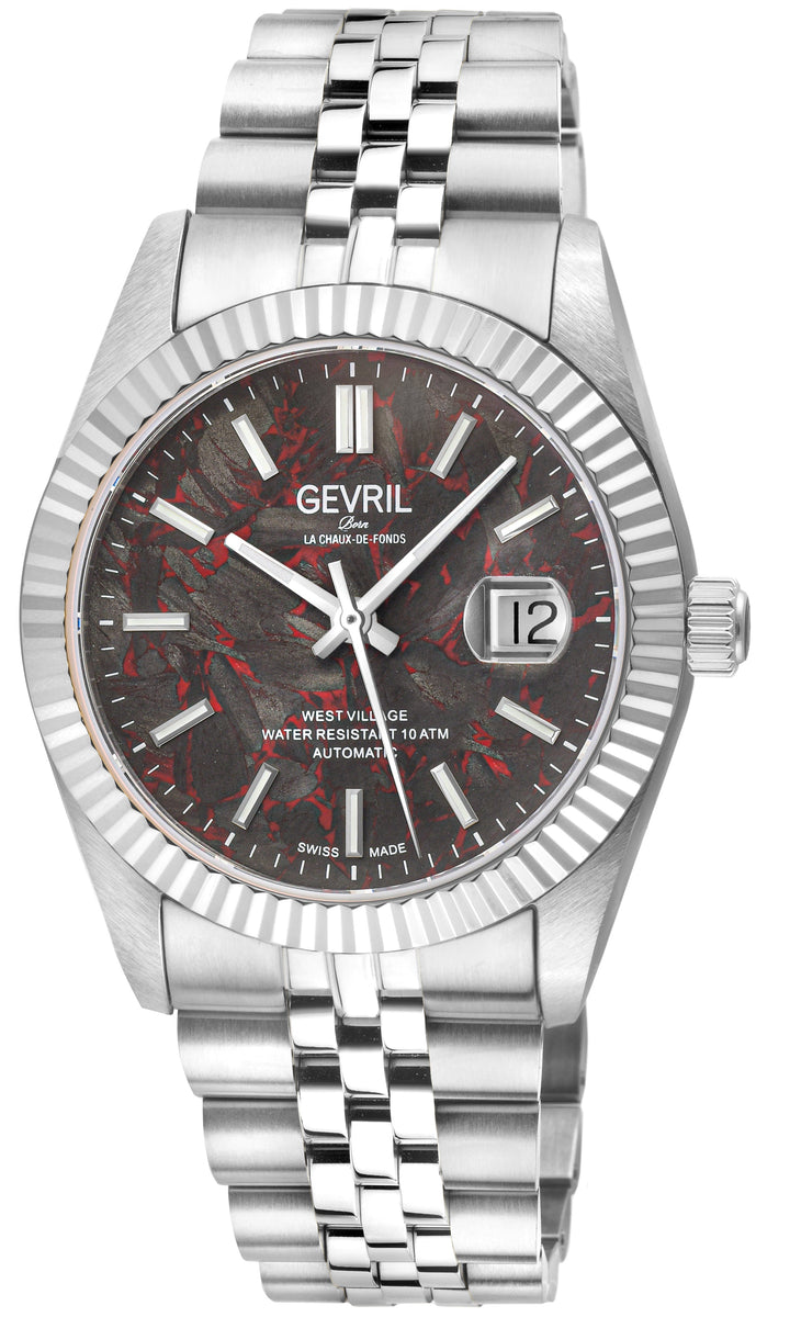 Gevril West Village Automatic (Gevril Men's Automatic West Village Carbon Dial S