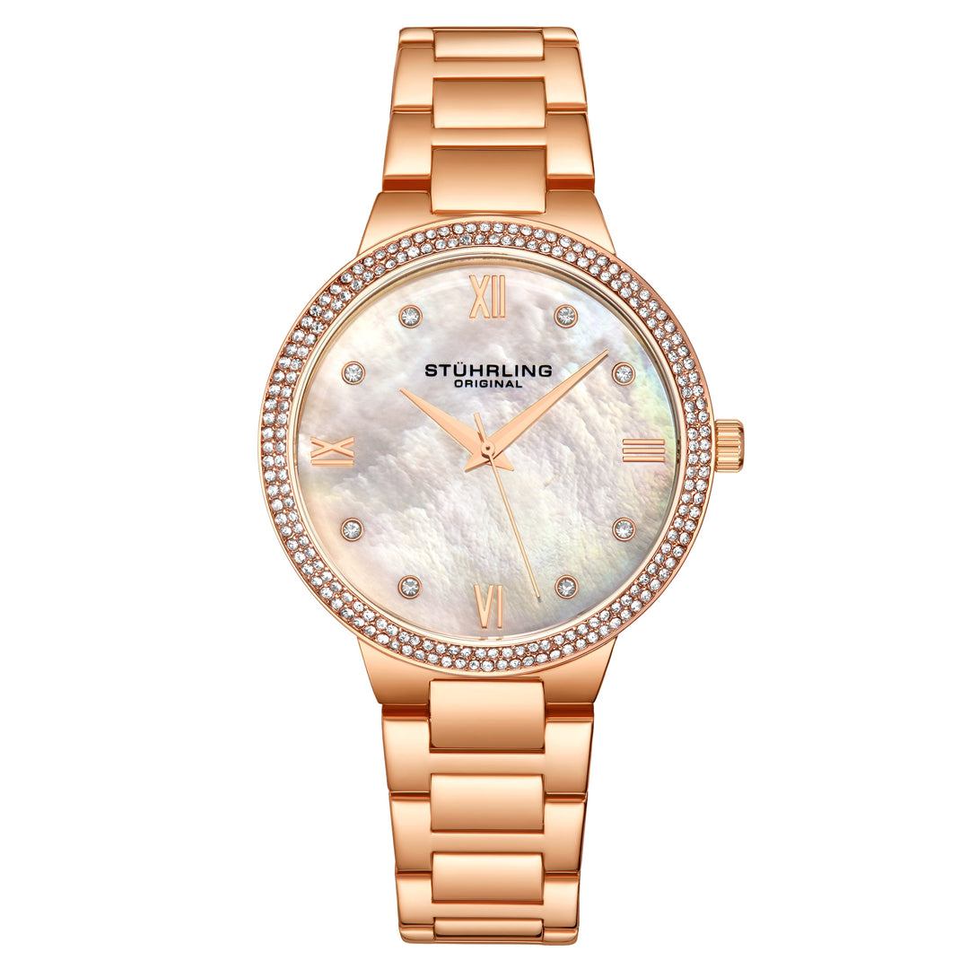 Carrara Quartz Classic Rose/Stainless | Silver Dial