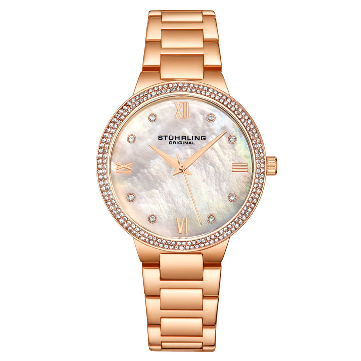 Carrara Quartz Classic Rose/Stainless | Silver Dial