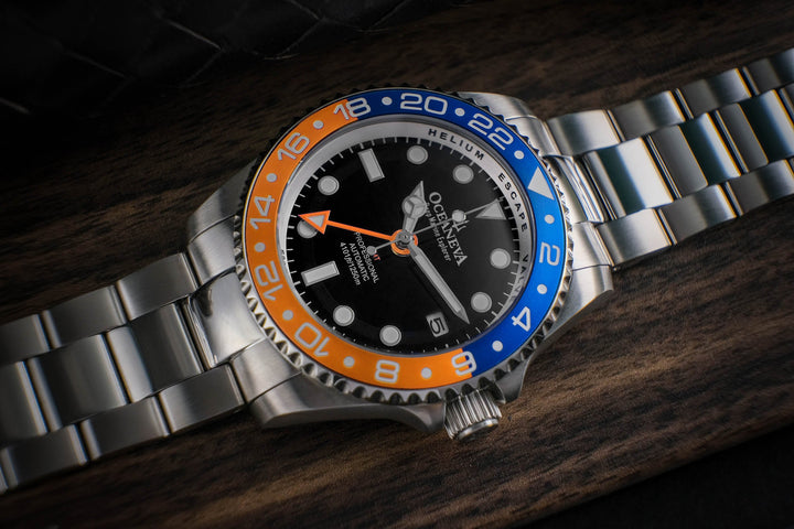Deep Marine Explorer II Black/Orange Bezel| Black Dial