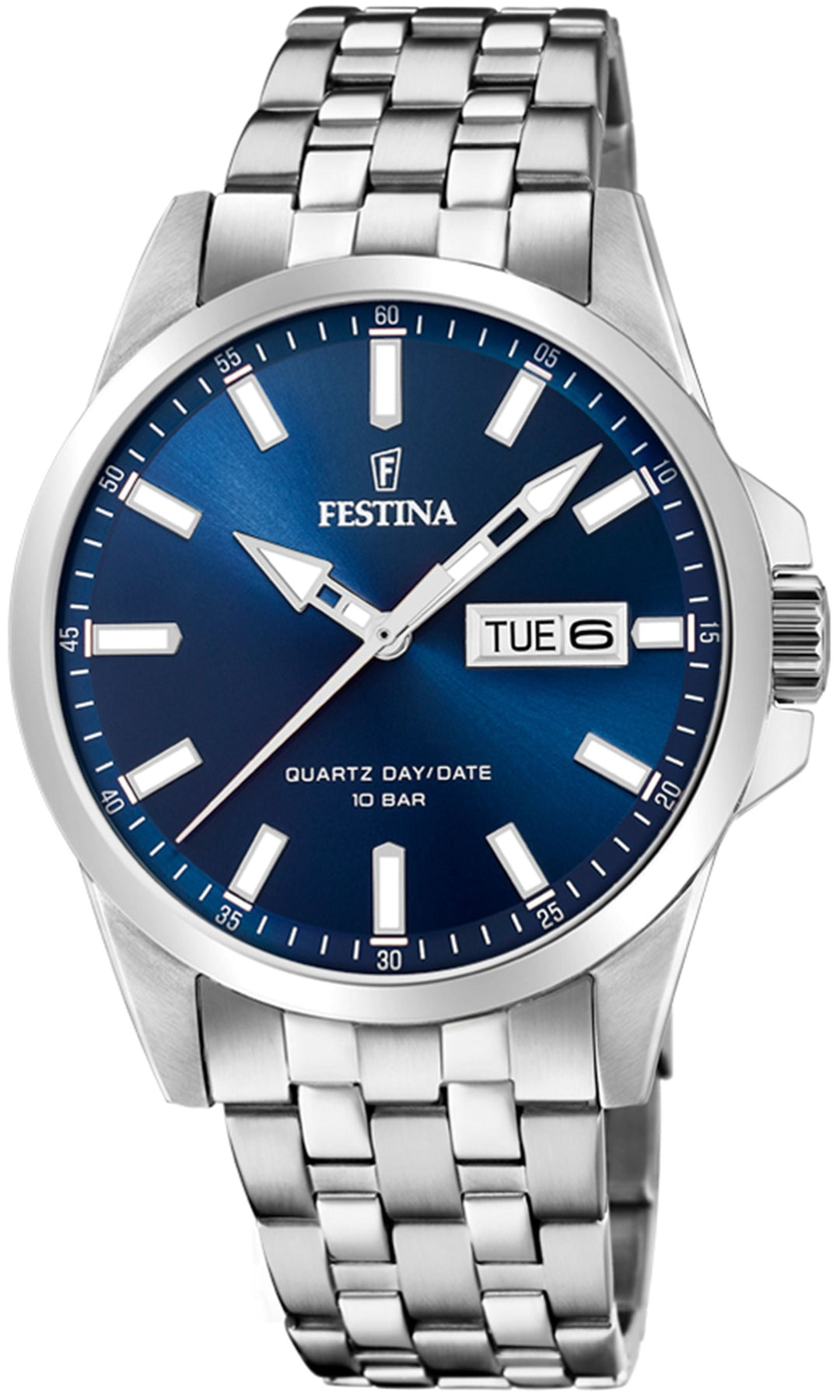 Classic Blue / Stainless Steel Blue Dial