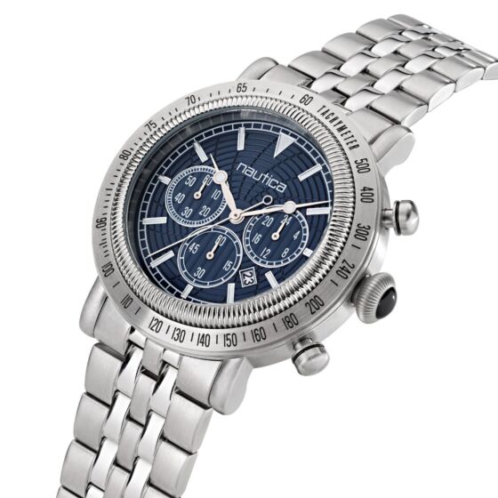 NAUTICA EVERYDAY Silver / Stainless Steel | Blue Dial