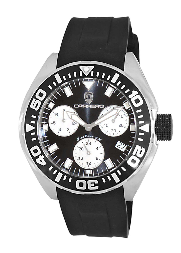 FreeZone-CH Black/IP-Black | Black Dial
