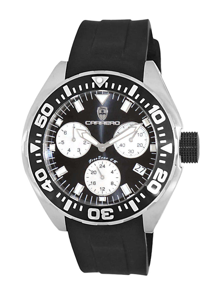 FreeZone-CH Black/IP-Black | Black Dial