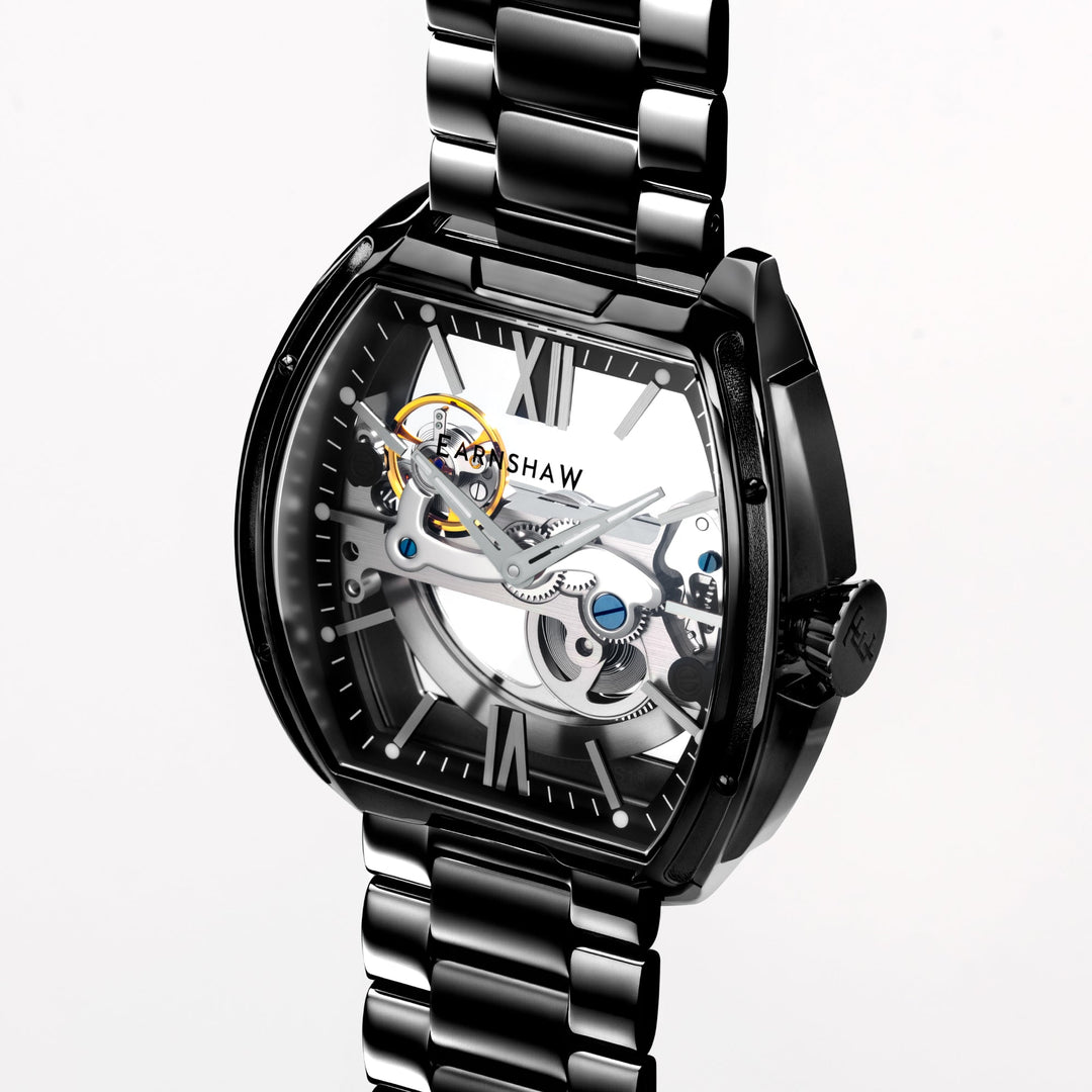 Nobility Knightsbridge Automatic Black / Stainless Steel | Black Dial