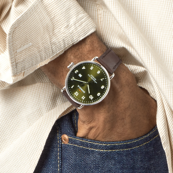 Canfield Watch Dark Olive Dark Olive | Dark Olive Dial