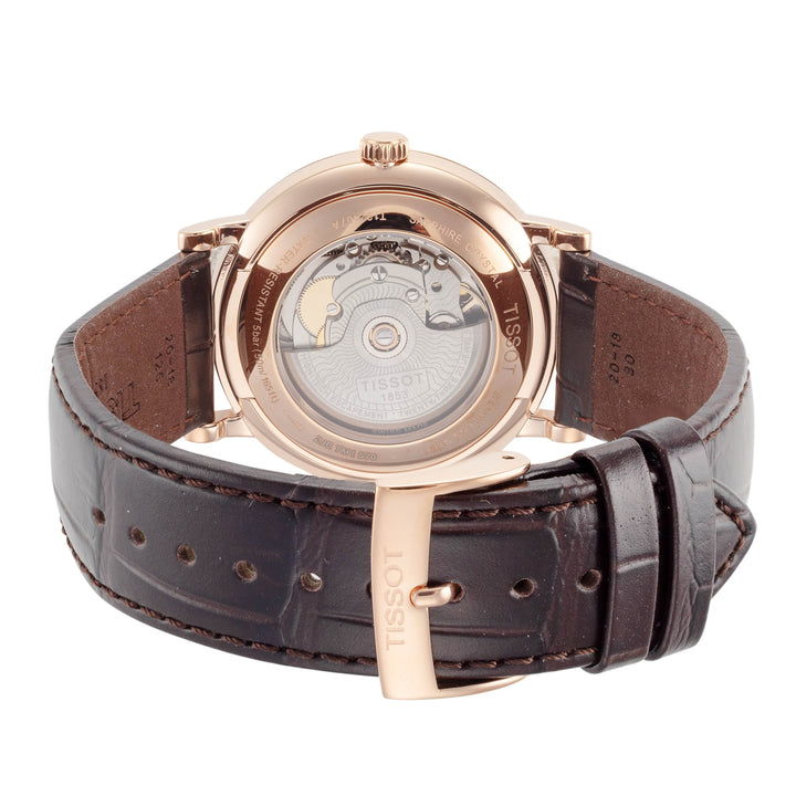 Carson 40mm / Silver / Brown Silver Dial