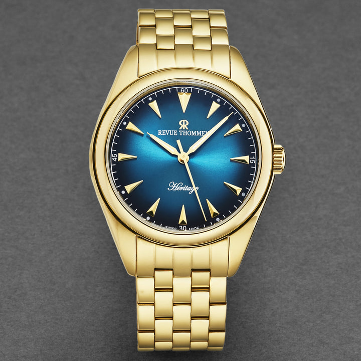 Heritage 21010.2115 / Blue | Blue Dial