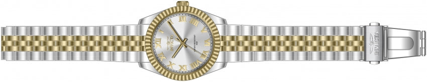 Specialty Silver Dial / Two-Tone Silver-Gold Stainless Steel Bracelet Silver Dia