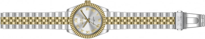 Specialty Silver Dial / Two-Tone Silver-Gold Stainless Steel Bracelet Silver Dia